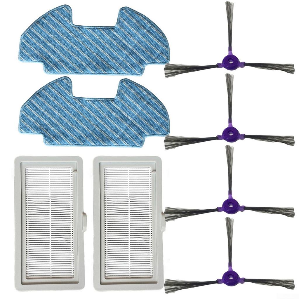Accessories 8pcs Filter For Samsung Mop Cloth POWERbot-E Side Brush Cleaning