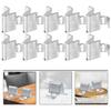 10pcs Shelf Supports for Iron Cabinets Heavy Duty Metal Shelf Clips Suitable for Kitchen Cabinets Shelving Hardware