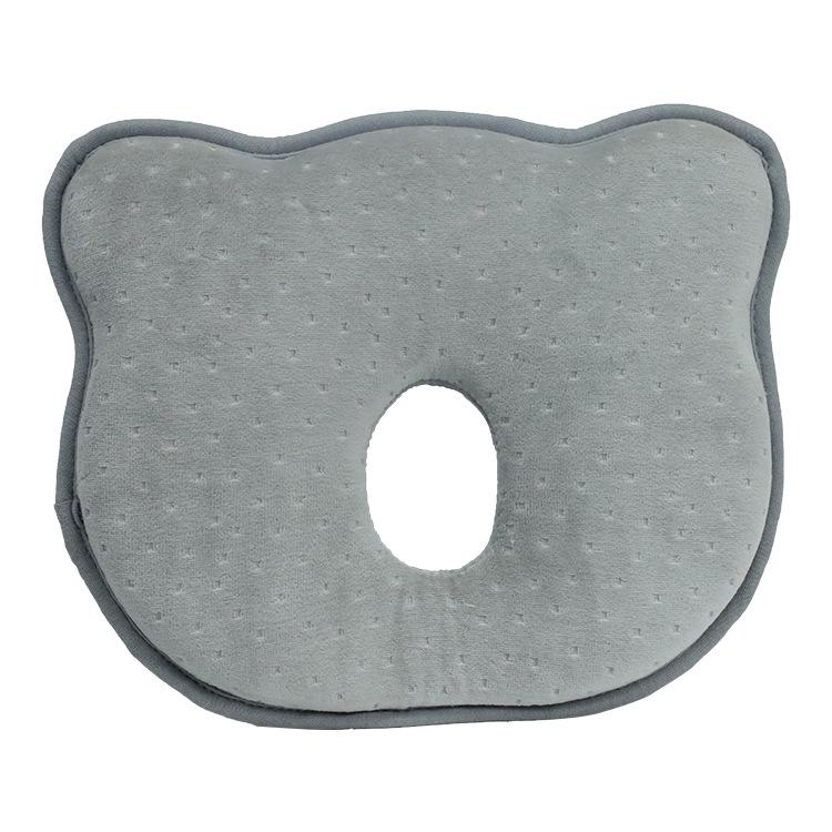 Memory Foam Baby Pillow: Anti-Flat Head Design for 0-1 Year Olds