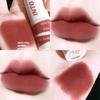 into You Lip Mud Lip Lacquer No Stain on Cup Heroine Air 04 Matte Mousse 23 Matte Surface 7 Peach Oolong Gray
