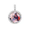European & American Hip Hop Photo Necklace - Customizable Pendant for Women