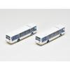 The Bus Collection: Keio Bus Goodbye Nishiko 96MC Medium-Sized Long Bus in Keio Bus Colors, Set of 2, Diorama Supplies