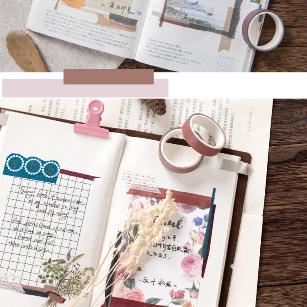 Sweet Dream Series Washi Japanese Paper Tape Scrapbooking Tape Rolls 2 Meters for DIY Decoration