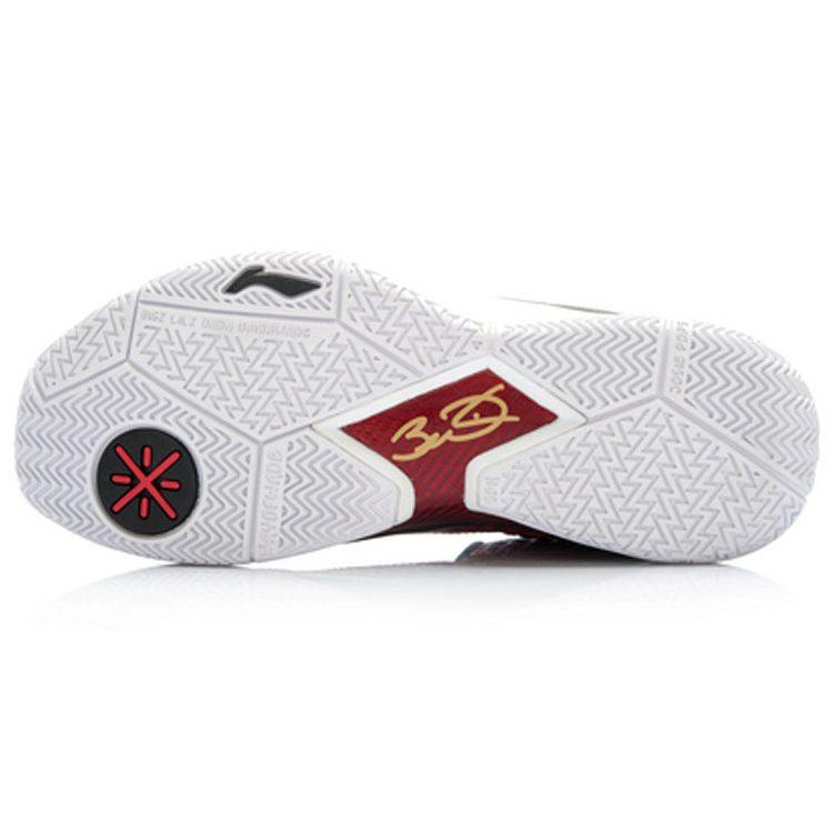 Li Ning WOW 3 Red Sea Basketball Shoes Men's Red Black ABAJ013-36