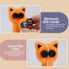 Luminous Cat Teaser Toy USB Charging Flying Rope Toy Loop Fidget Toy Electric Cat Toy  Pet