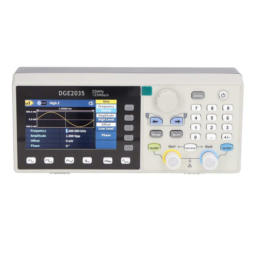 Dual Channel Arbitrary Waveform Generator Function Generator 14bits Frequency Meter