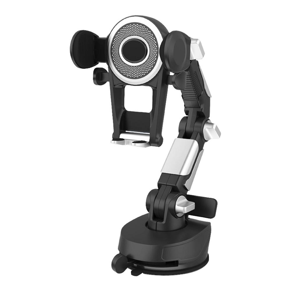 Windshield Mount Phone Holder Suction Cup Cell Phone Car Mount 360 Degree Rotating Telescopic Arm Smartphones Mount Holder For