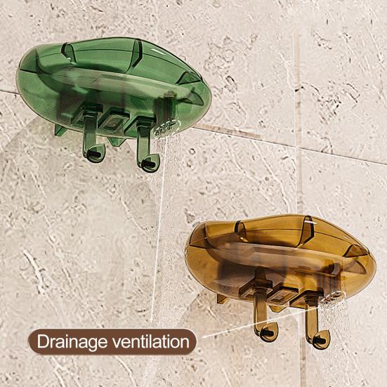 

Держатель для мыла Самоклеящаяся стильная настенная полка для слива мыла в форме облака с крючком Принадлежности для ванной комнаты