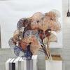 3-pronged Persian Leaves Home Decoration Fake Flowers Party Supplies Ginkgo Leaf Fan Leaf