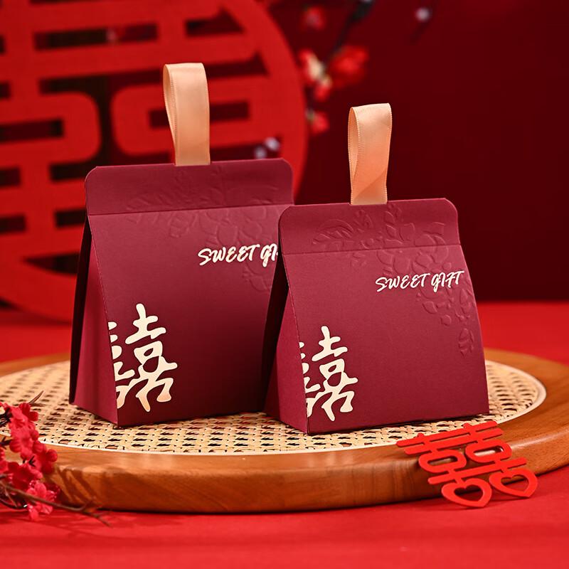Bamboo Chinese Wedding Favor Empty Box Set