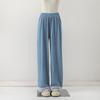 Uncle Radish Splicing Lace Jeans Women's Spring and Summer Thin Loose Casual Pants Wide Leg Straight Pants