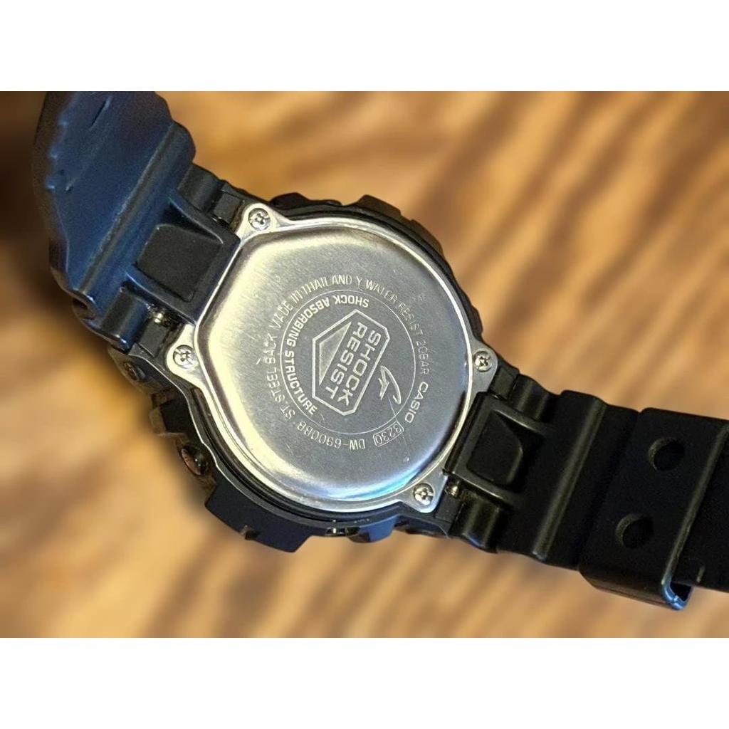 Used CASIO G-SHOCK digital watch body DW-6900BB