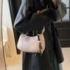 Premium Sense Niche Bag Women 2025 New Retro Shoulder Messenger Bag Casual Work Commuter Dumpling Bag