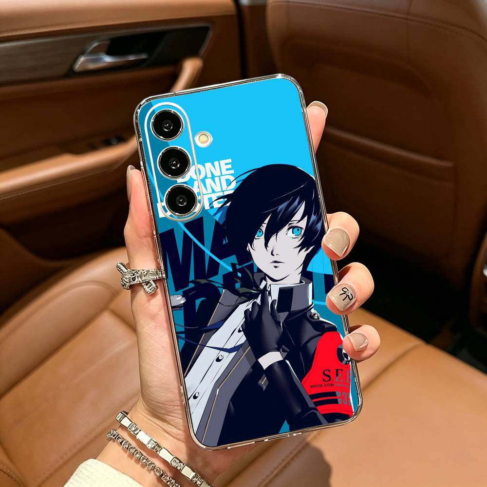 Game P-persona- 3 R-reload Phone Case For Samsung Galaxy A71,A70,A52,A51,A40,A30 Transparent Cover