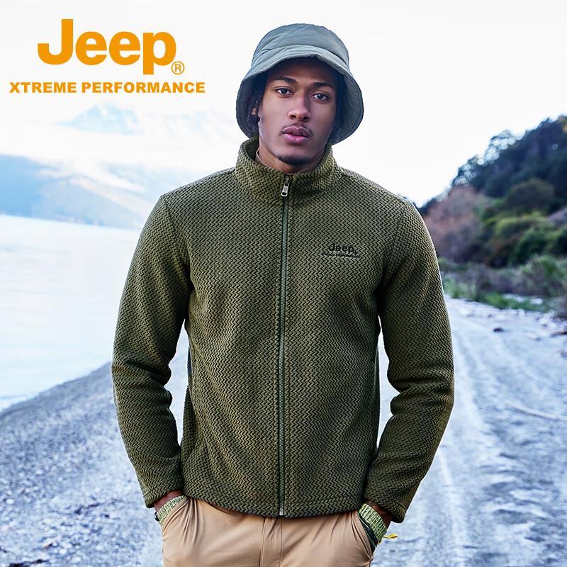 

Jeep Men s Outdoor Warm Fleece Jacket