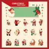 30pcs/lot Kawaii Scrapbook Stickers Christmas Series Diary Planner Decorative Craft Stationery Sticker LXY
