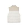 Converse Down Vests Men's White Stand Collar Moderate Workwear 10021979-A02