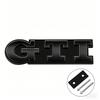 IMNOV1 3D Metal GTD Logo Emblem Badge Car Front Grill Decorative Accessories For VW Golf T‑Roc Tiguan Polo Passat T‑Cross Taigo ID.4