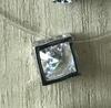 5 Farben Blendendes Zirkon Halskette Unsichtbare Transparente Angelschnur Einfache Anhänger Halskette Schmuck Für Frauen Perlen Schmuck
