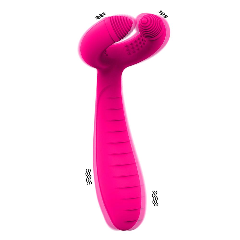 G Spot Dildo Vibrators For Women Clitoris Stimulator Nipple Clip Massager Vibrator Female Vibrating Ring Sex Toys For Couple