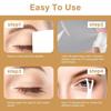 Double Eyelid Tape, Invisible Eyelid Tape, 2 Different Types of Eyelid Lifter Strips, Waterproof & Long-Lasting Eye Shaping Strips for Instant