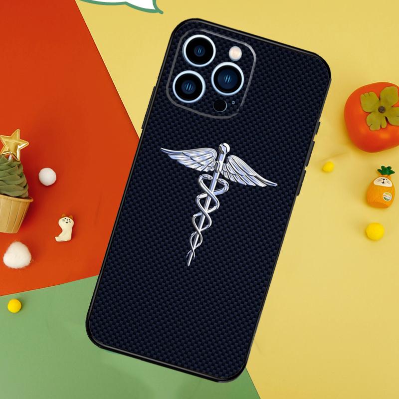 Emergency Medical Star of Life Phone Case For iPhone 17 Pro Max 16 15 14 13 12 11 Pro Max Plus 12 13 Mini 16e 17 Air Cover