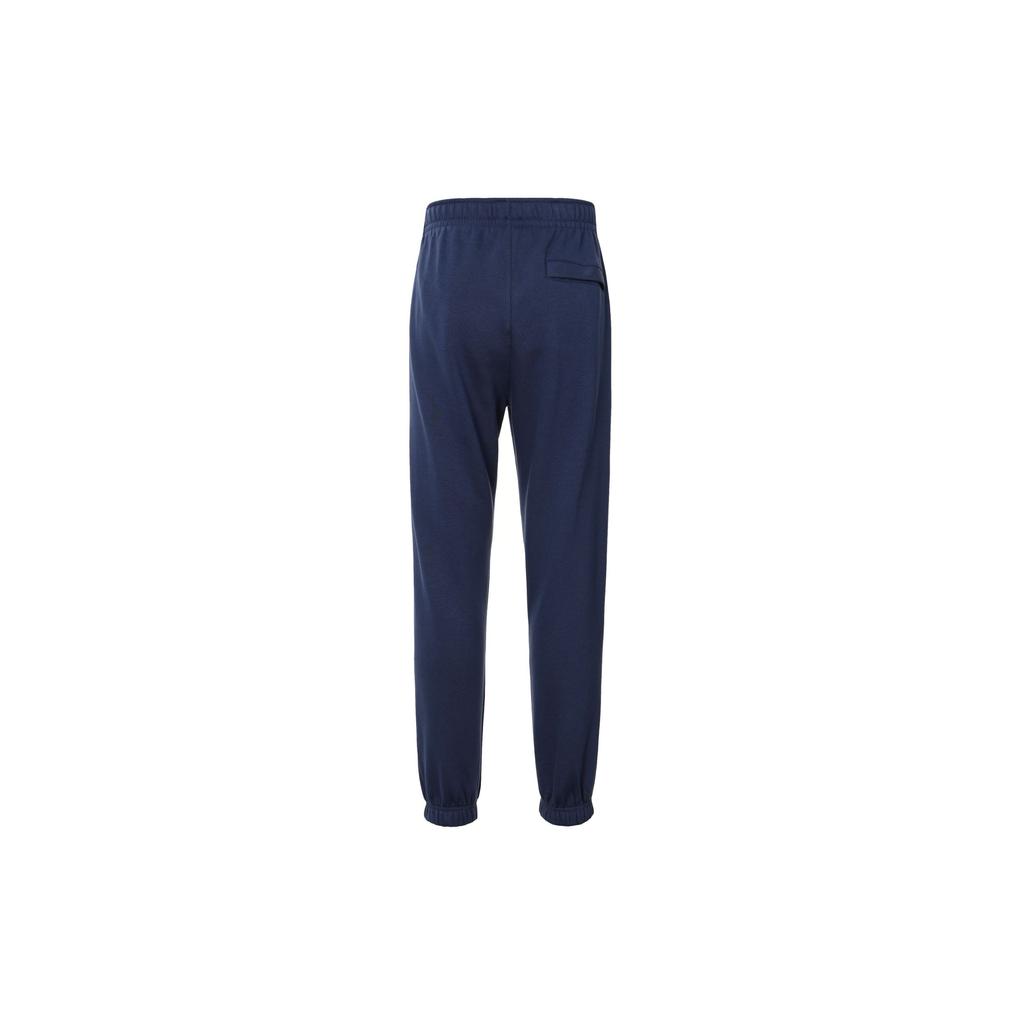 Nike Fleece Solid Color Elastic Casual Fleece Jogger Pants Men Bottoms Dark-Navy BV2738-410