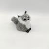 Faux Furs Foxes Ornament Lightweight Safe For Kids Room Office Party Decoration Animal Figurine Pendant
