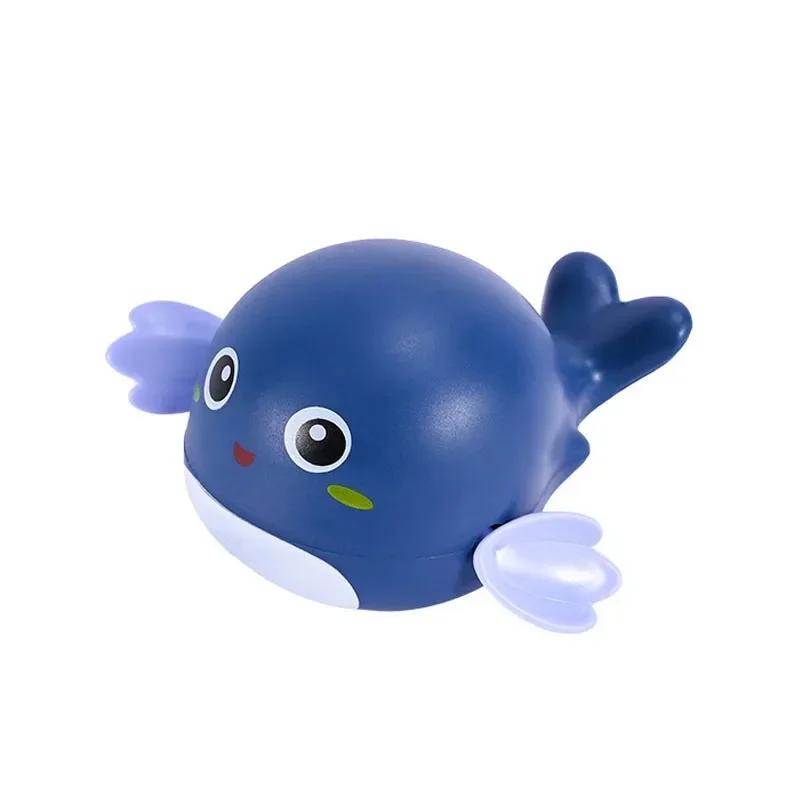 Non-Toxic Summer Bath Toys Kids Swimming Clockwork Dolls Play Water Baby Bathing Cute Funny Children Bathroom Shower Bathtub Animals Toy