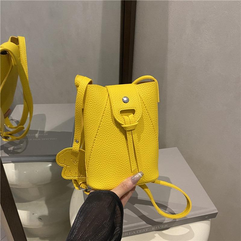 Small bag women's new trendy fashion bucket bag versatile shoulder bag crossbody mobile phone bag