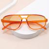 Women Retro Fashion Double Beam Sunglasses Summer Outdoor Ultraviole Proof Sun Glasses Men Shading Sunglasses Goggles