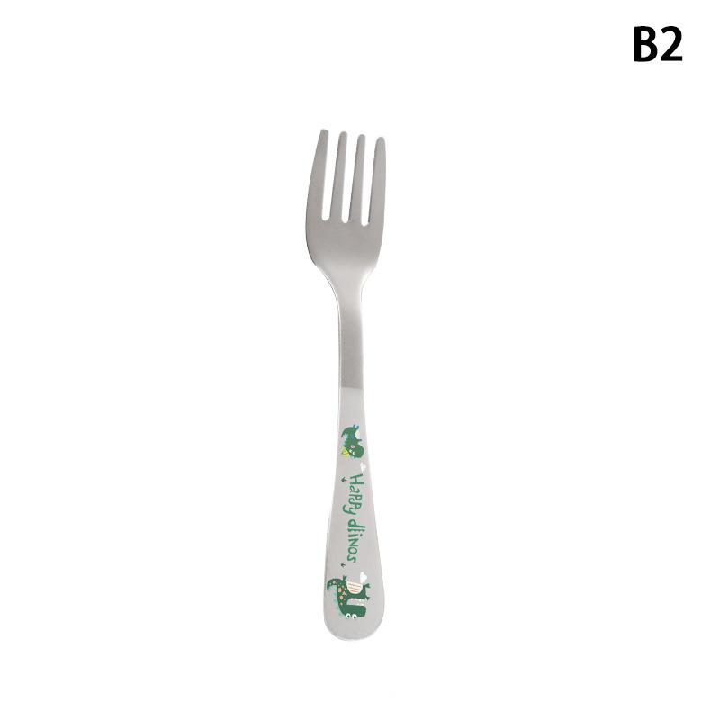 Children'S Stainless Steel Spoon Cartoon Car Pot Spoon Soup Bun Home Kitchen Essential Cute Tableware Children'S Spoon Fork