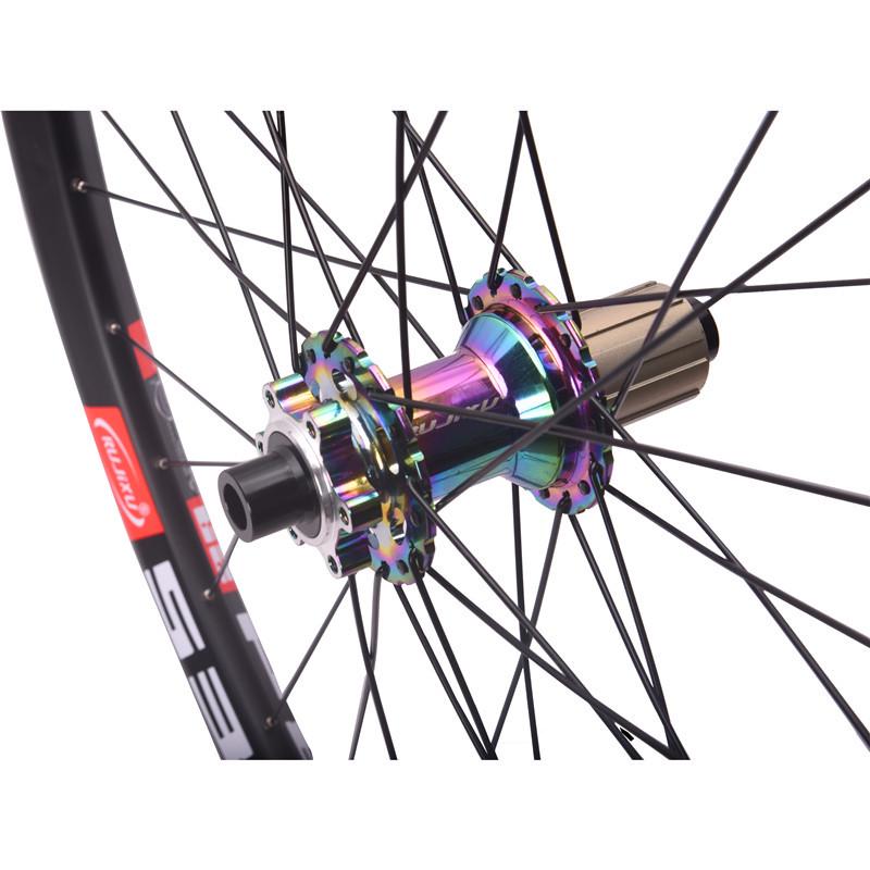 RUJIXU BOOST Mountain Bike Wheelset with 7 Bearings - Available In 26", 27.5", 29" Sizes 