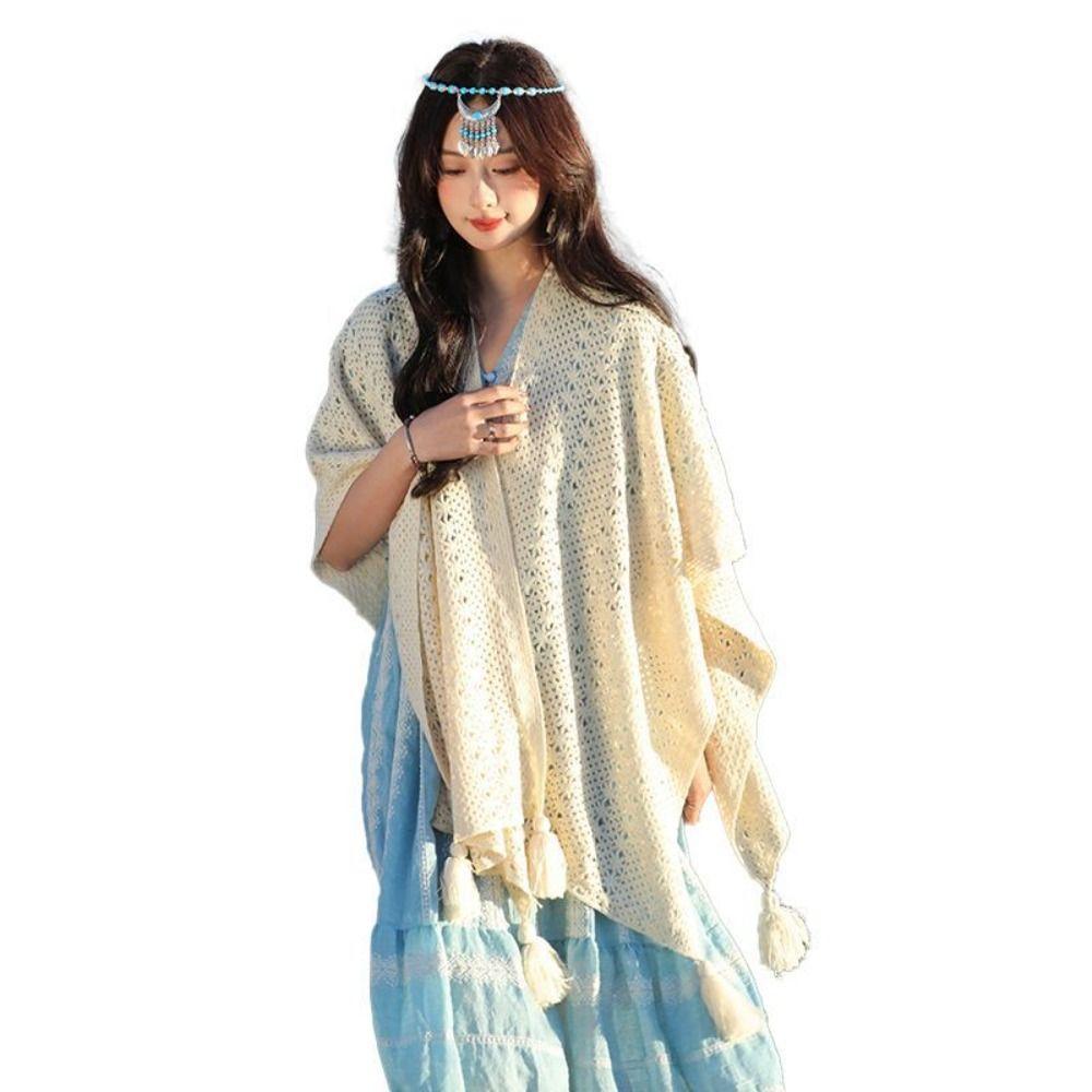 

Универсальный длинный шарф с кисточками, модная шаль для женщин