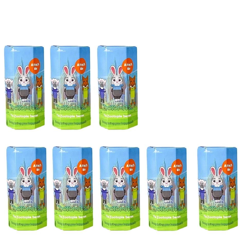 Cartoon Animal Rabbit Judy Fox Mr. Nick Model Toy for Kids Bedroom Decor Ideal Children's Birthday Christmas Gift