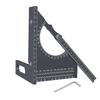 Multifunctional Adjustable Carpentry Square Protractor Tool For Accurate Woodworking Marking And Layout Tasks