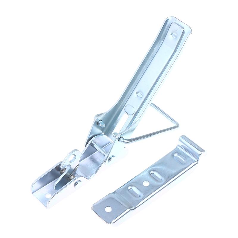 1Set Heavy Duty Trailer Locking System Flip-Type Large Clip On Mechanism Keyed Coded For Rv, Boat, Caravan, Truck, Trailer