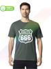 2026 New Hot Selling 100 Cotton Unisexs Tshirt 666 HIGHWAY TO HELL MOTORCYCLE CAFE RACER MUSCLE CAR S3XL Tops Tees