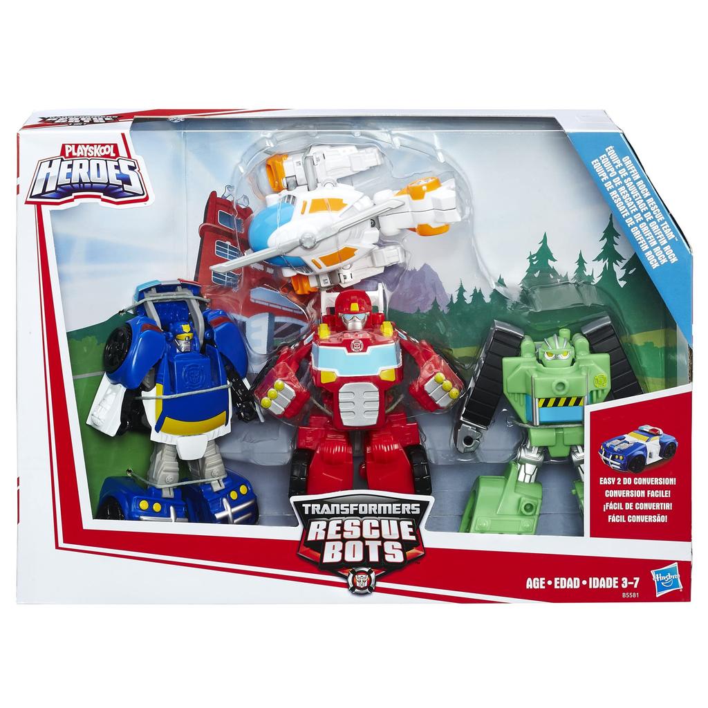 Playskool Heroes Transformers Rescue Bots Gryphon Rock Rescue Team by Transformers