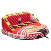 Towable Tubes for Boating, 4-Rider Inflatable Towable Tube for Boat to Pull, 308 kg Capacity Water Sports Boating Tubes - with Full Nylon Cover, Dual