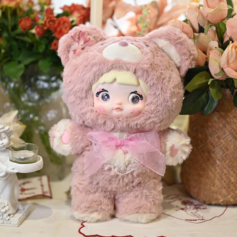 Nommi 400% Cutie Oarbă Seria Ursulețul de Noapte Bună Păpușă de Vinil Nommi Decor de Cameră Colecție Cutie Misterioasă Păpușă Jucărie Cadou de Crăciun