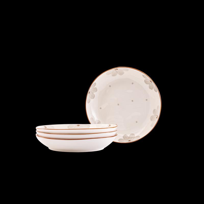Jingdezhen Nordic Ceramic Deep Dinner Plate Set