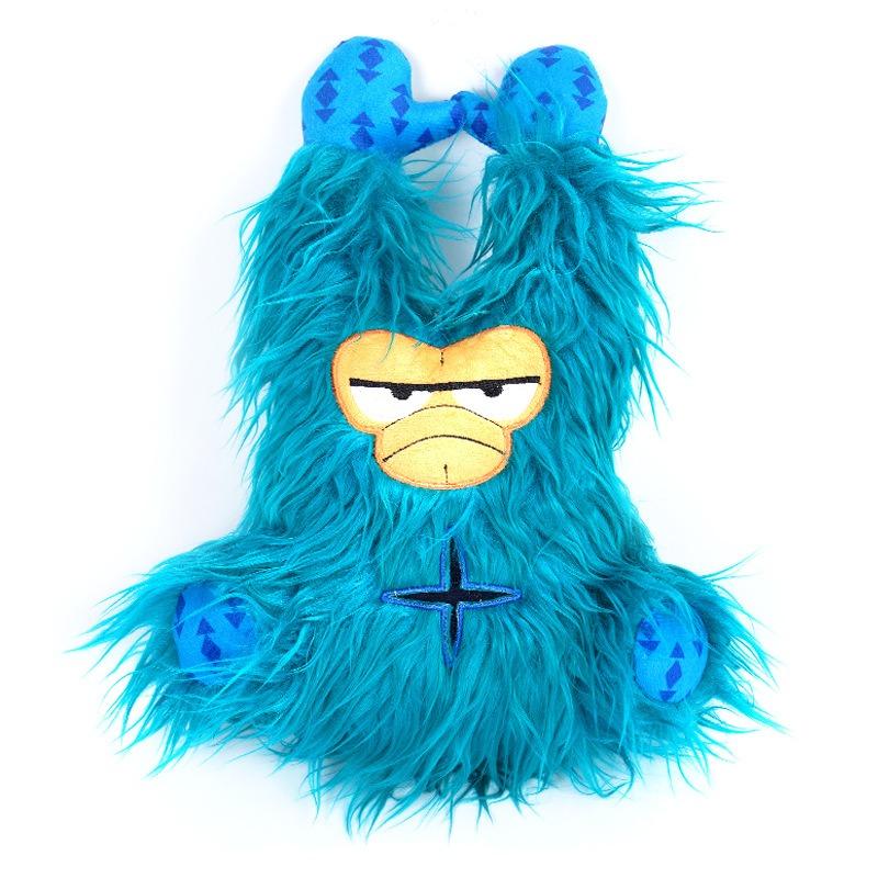 

Squeaky Plush Monster Hide&Seek Dog Toy,Chew Resistant Interactive Mental Stimulation Toy for Puppy Adult Dogs,Save Furniture