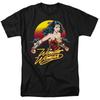 DC Comics Wonder Woman Spinning Adult T-Shirt 2025 #1