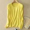 Stylish Women's Cashmere Loose Pullover Crew Neck Knit Sweater For Cozy Winter Wear