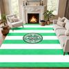 Celtic Football Club Teppich Fußmatte für Wohnzimmer oder Schlafzimmer Schutzmatte unter dem Stuhl Bürodeko Weihnachtsgeschenk Geburtstagsgeschenk