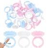 False Eyelashes Tool Beauty Accessories Organizer Supplies Glue Rings Grafting Suits Ring Holder