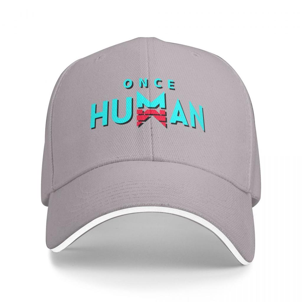 Once Human Logo + Baseball Cap New In The Hat Fishing Cap Elegant Women's Hats Men's