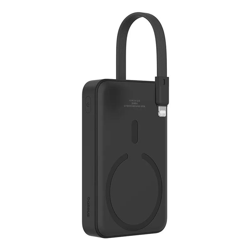 Powerbank Magnetyczny Baseus Magnetic Mini 10000Mah, Lightning 20W Magsafe (Czarny)