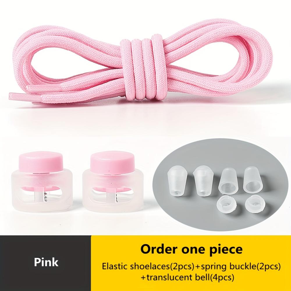 1 Pair of Spandex Elastic Shoelaces Suitable for Sneakers, Lazy Tie-Free Adult Universal 39.37inch Length